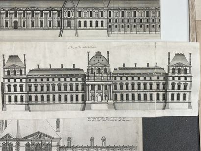 Jean MAROT (1619-1679)
Suite of six engravings...
