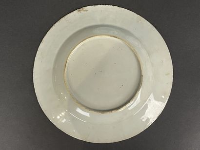 Five porcelain plates from China 18th c.
D....