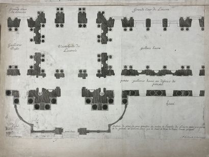 Jean MAROT (1619-1679)
Suite of six engravings...