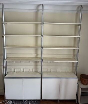 Bibliothèque modulable en bois stratifié...