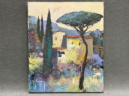 Roger KEIFLIN (1949)
Paysage de Provence.
huile...