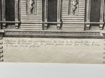 Jean MAROT (1619-1679)
Three framed engravings...