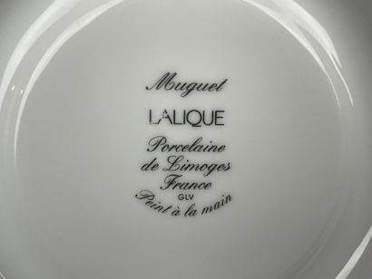 LALIQUE modèle Muguet
Partie de service de...