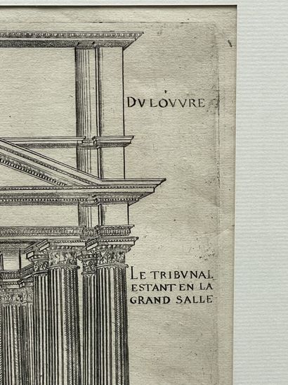 Jean MAROT (1619-1679)
Three framed engravings...