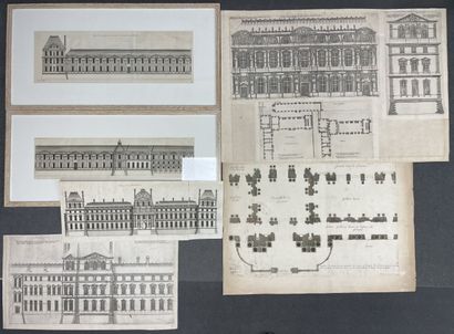 Jean MAROT (1619-1679)
Suite of six engravings...