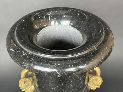 Neoclassical gilt bronze and marble Medici...