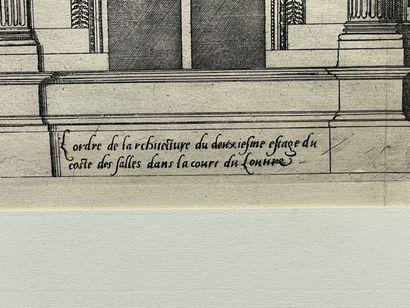 Jean MAROT (1619-1679)
Two framed engravings...