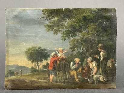 French school end of XVIII° beginning of...