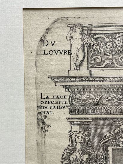 Jean MAROT (1619-1679)
Three framed engravings...
