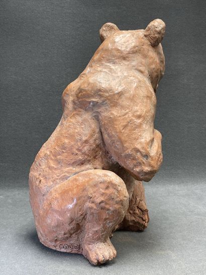 Robert GODEFROY (1928-2001)
Ours
Grande sculpture...