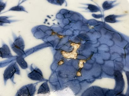 Five porcelain plates from China 18th c.
D....