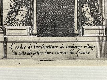 Jean MAROT (1619-1679)
Three framed engravings...