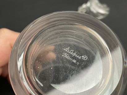 LALIQUE France, verrerie de divers modèles...