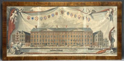 Holland 18th century
View of the Almoezeniersweeshuis,...