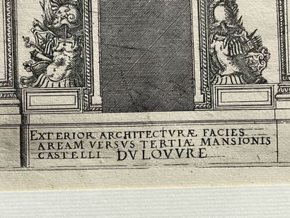 Jean MAROT (1619-1679)
Three framed engravings...