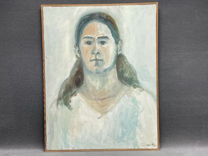 Bruno SAETTI (1902-1984)
Portrait 
huile...