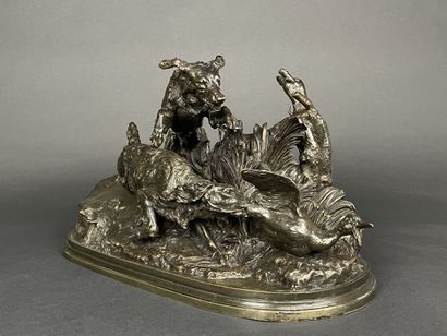 Pierre-Jules MÈNE (1810-1879) 
Duck hunting
Proof...