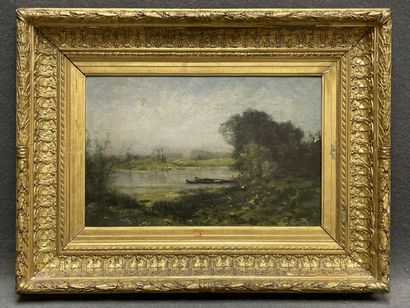 Charles Hippolyte DESMARQUAIS (1823-1910)
Lake...