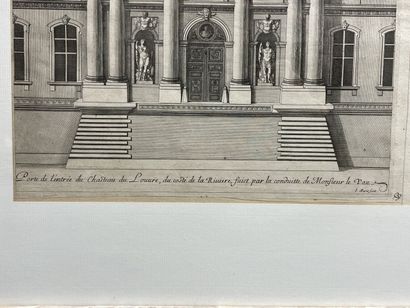 Jean MAROT (1619-1679)
Two framed engravings...