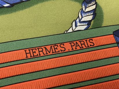Hermès Paris: 
Carré en soie, Jumping, saut...