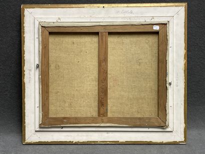 Marion DELILE (XXe siècle). 
Paysage de bord...