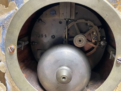 Pendule régule sous globe
Manque balancier....