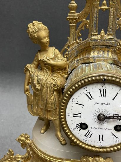 Pendule régule sous globe
Manque balancier....