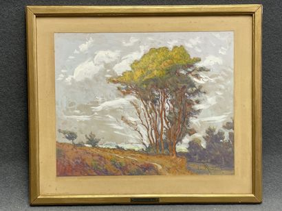 Louis RANDAVEL (1869-1947)
Paysage méditerranéen...