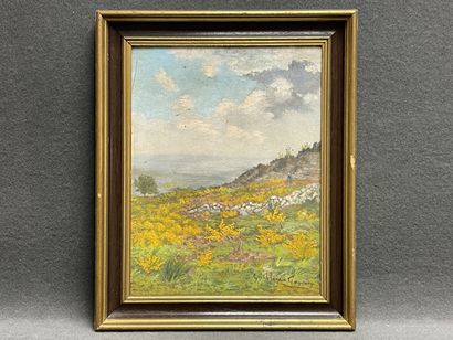 Emile GUIBLAIN-COQUERY (1883-1963)
Paysage...