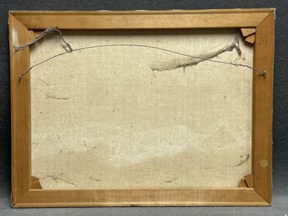 Friati. 
Voiliers. 
huile sur toile, signée...