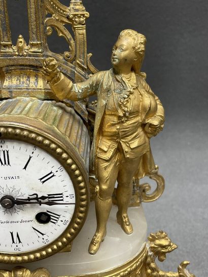 Pendule régule sous globe
Manque balancier....