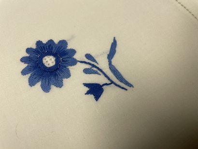 Deux grandes parures de tables en coton
-...