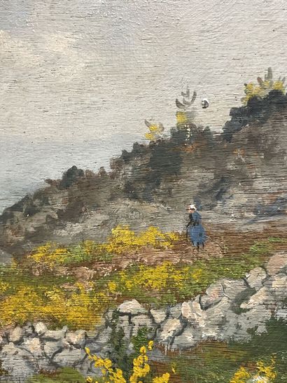 Emile GUIBLAIN-COQUERY (1883-1963)
Paysage...