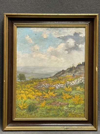 Emile GUIBLAIN-COQUERY (1883-1963)
Paysage...