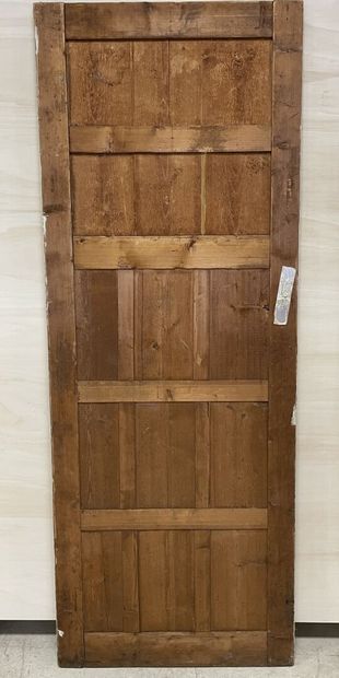 Trumeau de boiserie laqué avec huile sur...