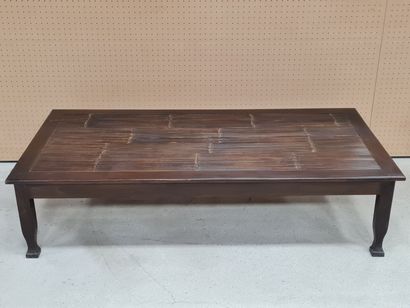Table basse dessus bambou
45 x 180 x 90 ...