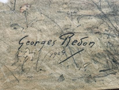 Georges REDON (1869-1943)
Jeune femme au...