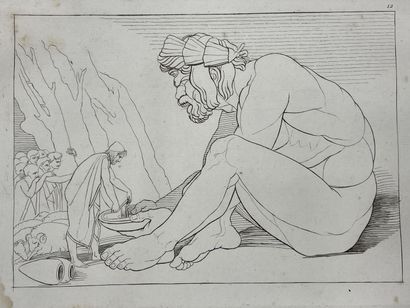 Sujets de l'odyssée d'Homere gravés d'après...