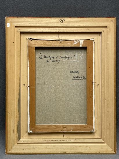 Gérard FAGARD (1938) 
Le kiosque à musique...