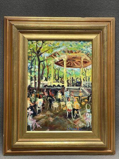 Gérard FAGARD (1938) 
Le kiosque à musique...
