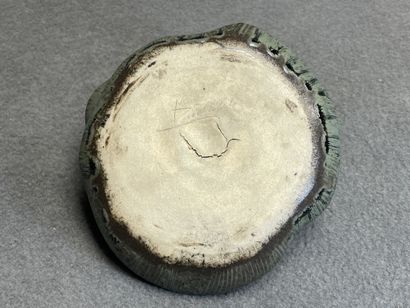 Bougeoirs et vide poche champignons en céramique...