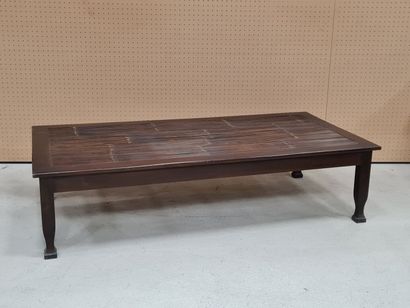 Table basse dessus bambou
45 x 180 x 90 ...