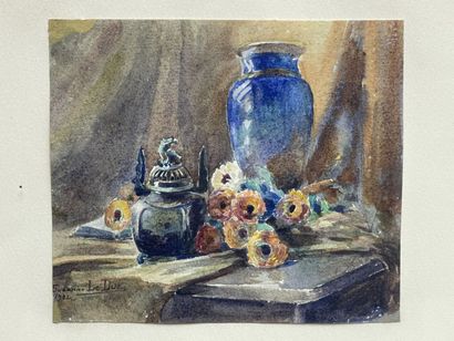 Suzanne LE DUC-LEDÉ ( XX°) 
Nature morte...