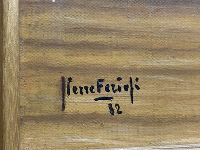 Pierre FERIOLI ( 1920-?)
Fleurs en soie
Nature...