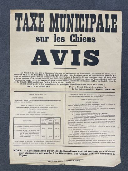 Pochette de gravures et vieux papiers XIX°,...