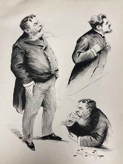 DORVILLE, Noël (1874-1938)
 Le monde politique...