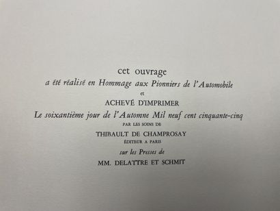 La Belle Epoque et les pionniers de l automobile....