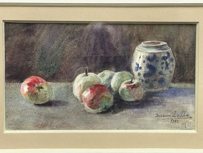 Suzanne LE DUC-LEDÉ ( XX°) 
Nature morte...