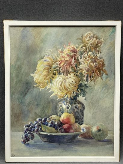 Suzanne LE DUC-LEDÉ ( XX°) 
nature morte...