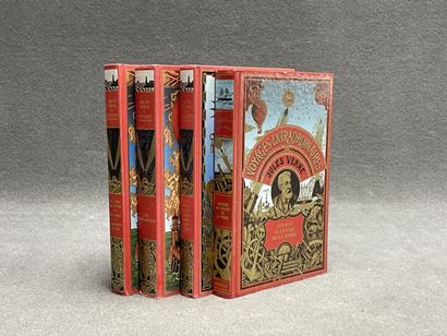 Jules VERNE: 4 volumes
Réédition Bellerive...
